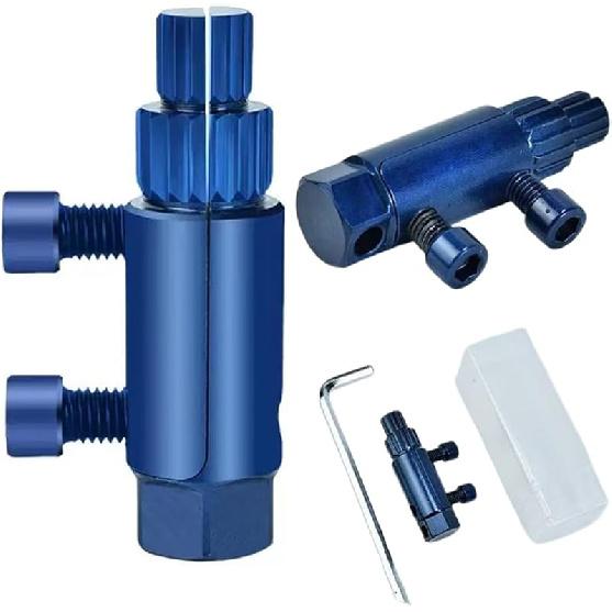 Broken Pipe Thread Extractor,Stripped Screw Extractor,Broken Valve Thread Extractor,Stripped Screw Removal Tool,Easy Out Bolt Extractor Kit for