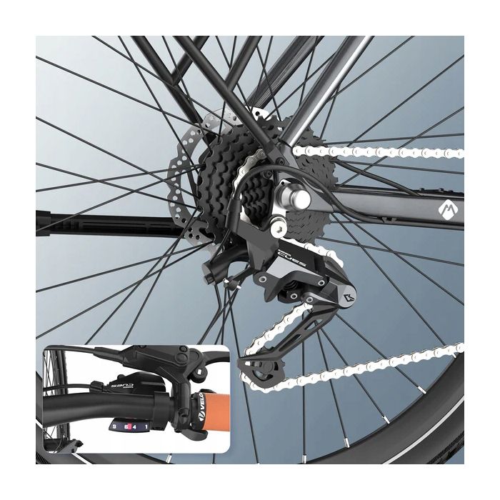 Electric Vehicle - FAFREES - F700M - 36V10Ah - 100 Km Range - 250W Rear Motor