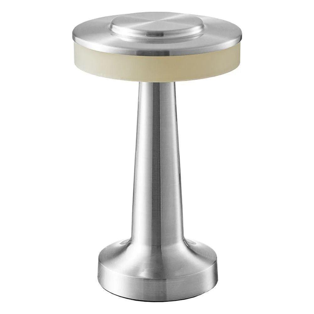 Rechargeable Table Lamp Metal Touch Decor for Bar Coffee Table Restaurant Decoration Light Desk LED Night Lights Bedroom
