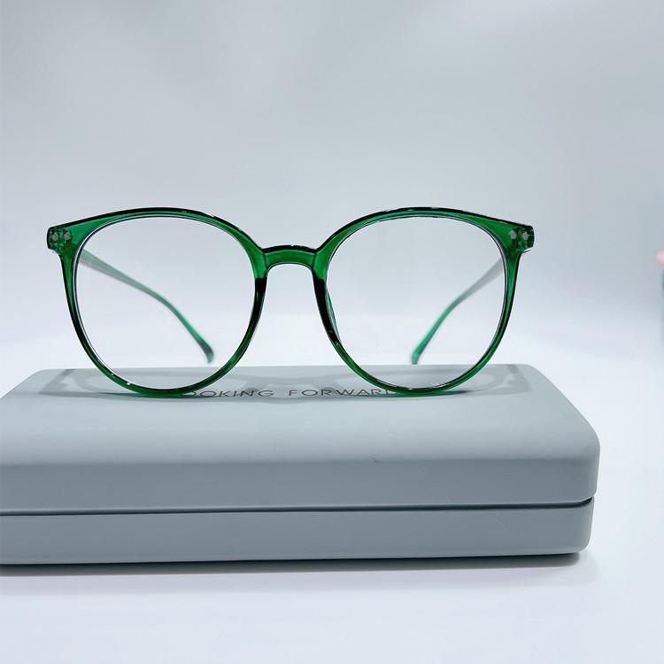 New Transparent Computer Glasses Frame Women Men Anti Blue Light Round Eyewear Blocking Glasses Optical Spectacle Eyeglass