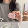 Korean ins contrasting color plaid for AirPods 1 /1 earphone protective case 1pro second and third generation girl minimalist