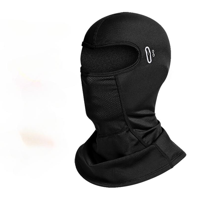 

Термомаска для езды на велосипеде, мотоциклетный шлем, балаклава, ветрозащитный чехол для шеи, утепленная горнолыжная маска, зима. One size