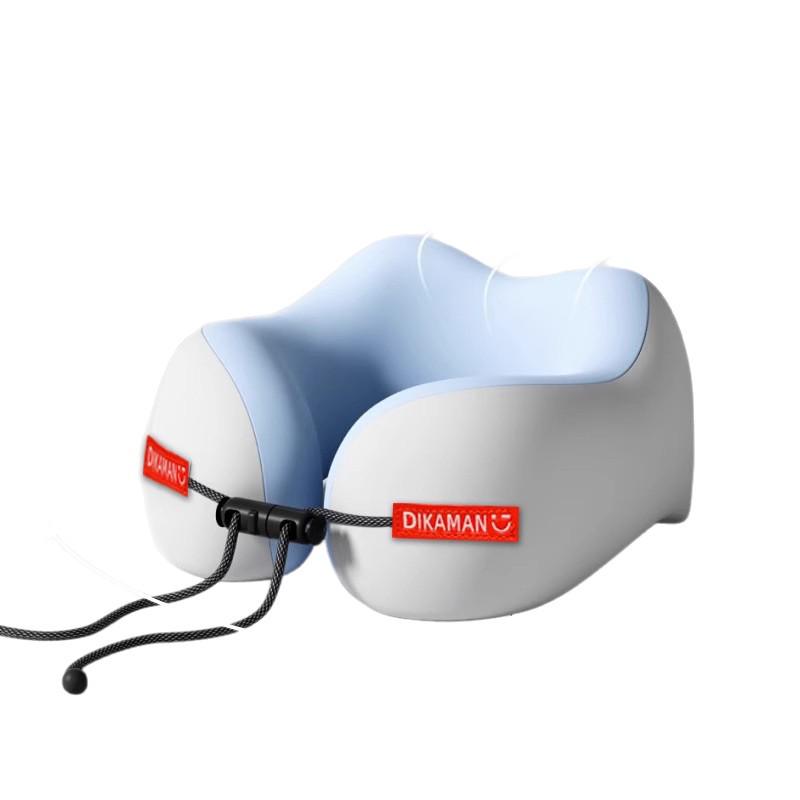 Portable U-shaped Memory Foam Neck Support Pillow for Travel and Long Trips
