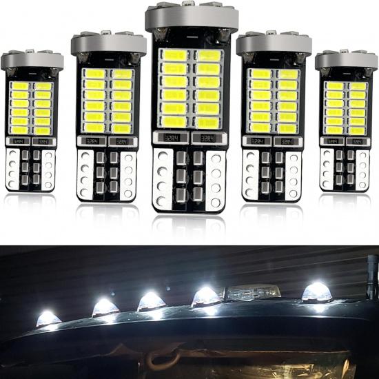 

Светодиодные габаритные огни крыши кабины для Ford 1999-up F150, 2000-up F250 F350 F450 F550 Super Duty Белые светодиодные передние верхние габаритные огни