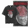 ZG2 STREETWEAR THEME Printed Cotton Acid Washed Exclusive Graphic Unisex T Shirt Cool Vintage Men Tshirts Big Size Tee for Men