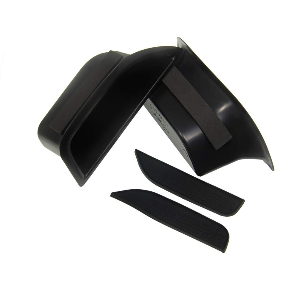 2pcs E-Class W212 Door Handle Storage Box for Backseat E200 E300 E400 E500 E550 Storage Tray Container 2010-2015