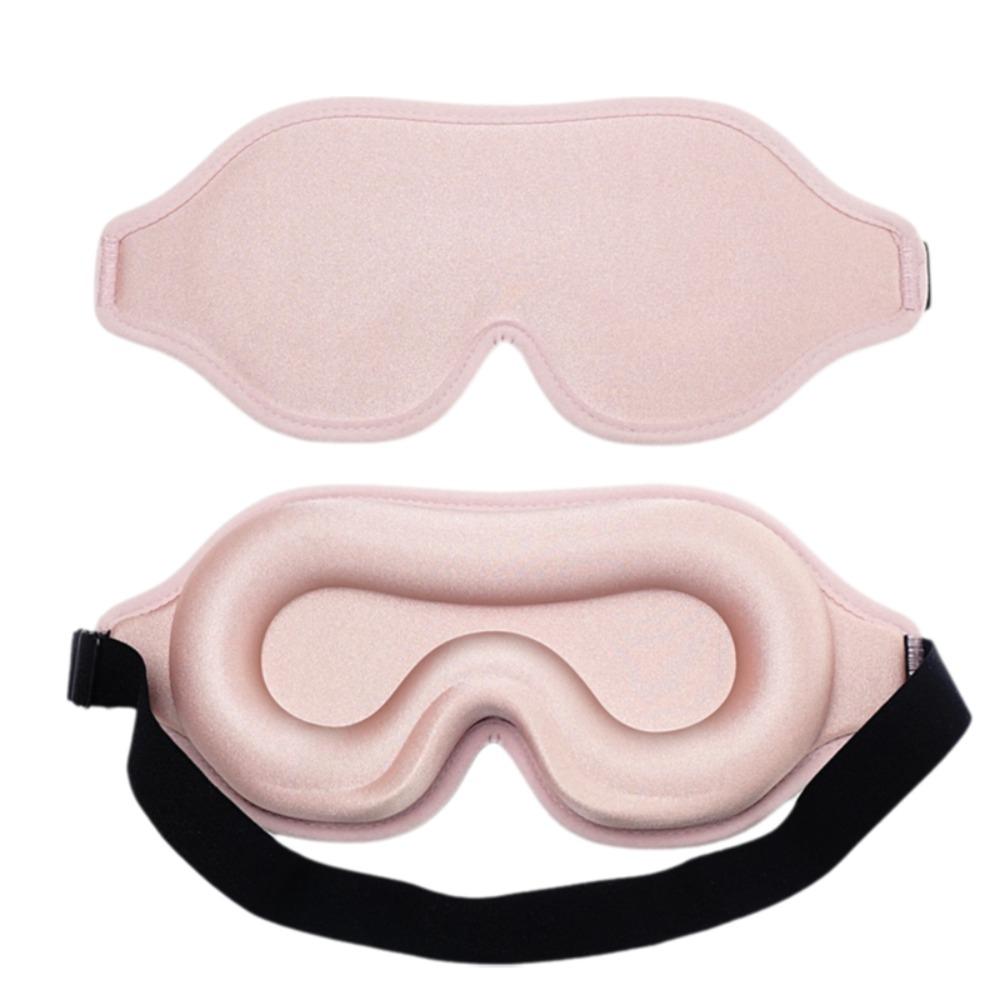 Adjustable Blockout Light Eye Cover Soft Sleeping Aid Eye Mask Universal 3D Sleep Mask  Airplane