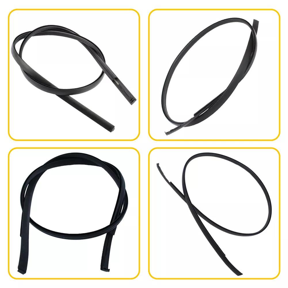 For Roof Trim Trim Molding Roof Seal Strip Left Right Pair High Reliability Perfect Factory Match Stable Characteristics