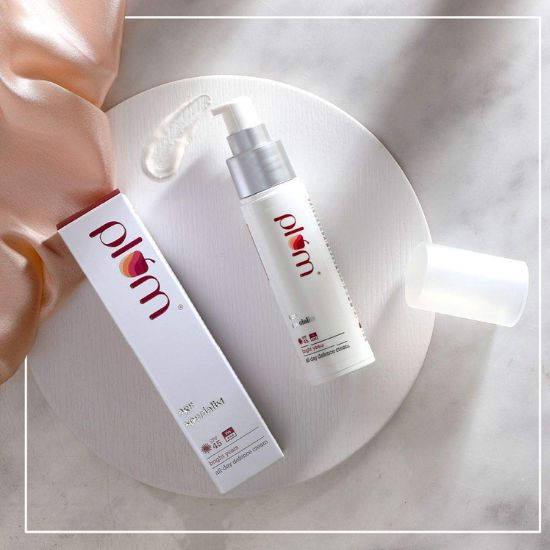 Plum Bright Years All Day Defence Cream SPF 45 PA+++| Sun Protection | 100% Vegan, Cruelty Free | 50ml