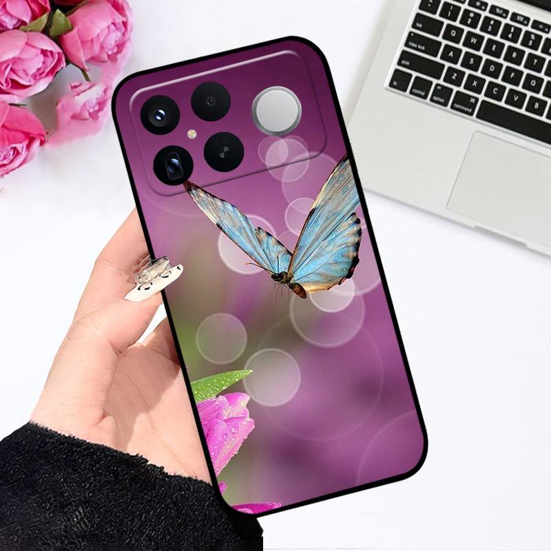 Pro Xiaomi POCO F8 Ultra F8Ultra Pouzdro Měkký Silikon TPU Ochranný Zadní Kryt Pro Xiaomi POCOF8 Ultra Kryt 25102PCBEG Brašny na Telefon