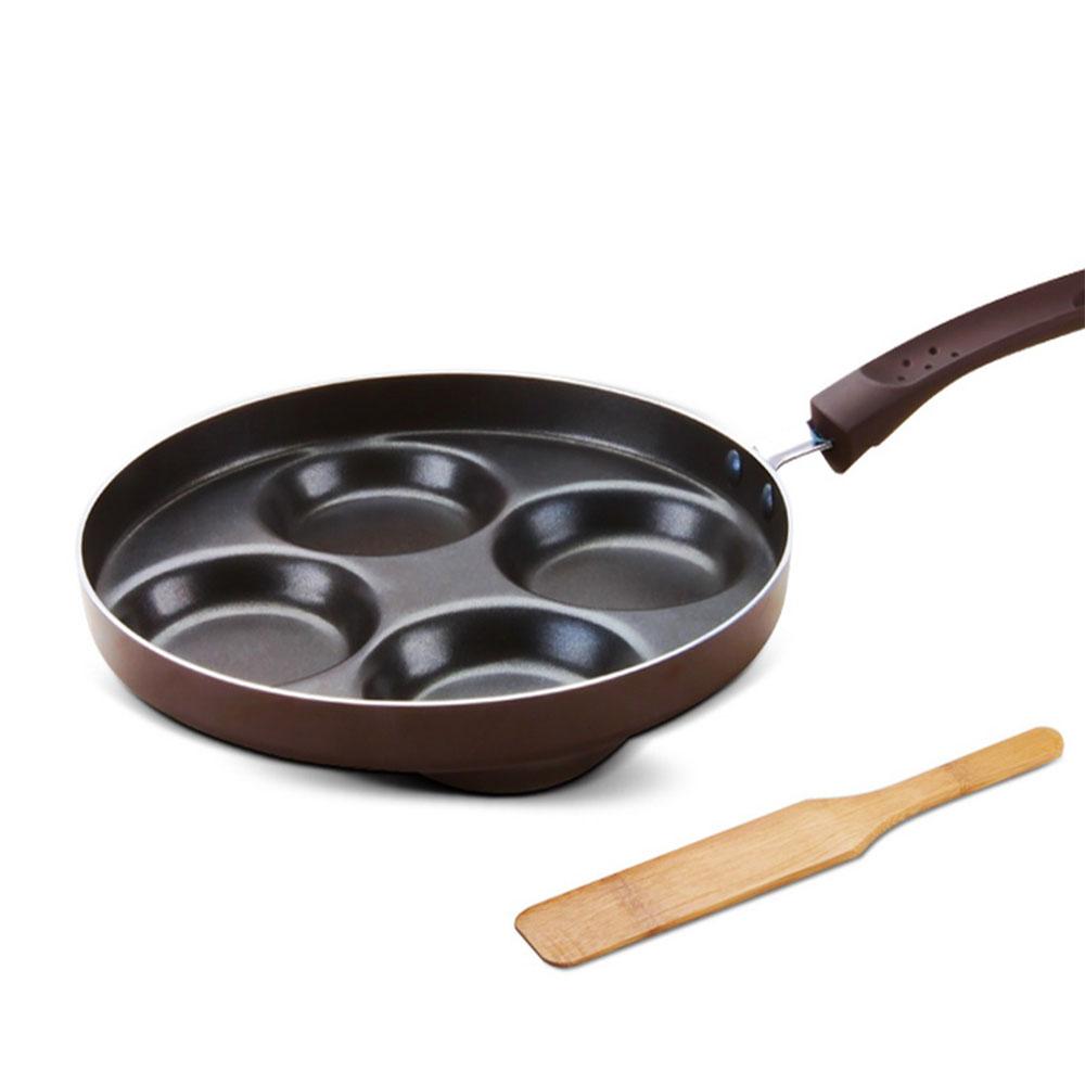 24cm Non-Stick Fried Egg Pan - Breakfast Frying Pan with Egg Mold