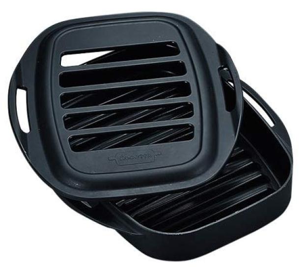 Rinnai Gas Cooktop Delicia Dedicated Shallow Cocotte Grill Plate Built-in (Sold Separately) RBO-C1V-1 чёрный