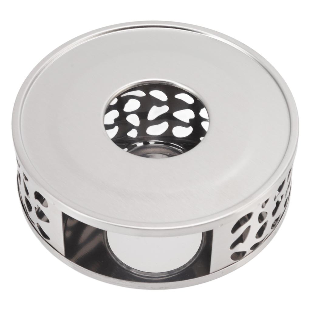 Teapot Heater Stainless Steel Ventilation Hole Design Hollow Teapot Warmer for Home Irregular Hole