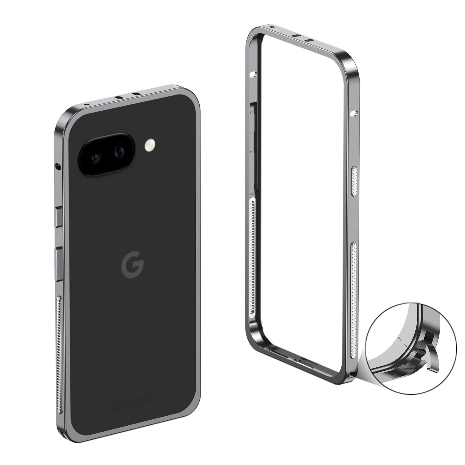 

Google Pixel 9 Metal Frame Case - Heat Dissipation, Drop Protection, Compatible with Pixel 9 Pro XL and 9A. Pixel 9A [No Lens Ring]