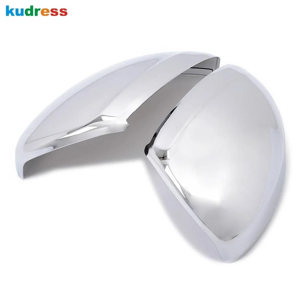 

Rearview Mirror Cover Trim For Volkswagen vw Tiguan 2017- Carbon Car Side Wing Mirrors Covers Cap Accessories ABS Chrome