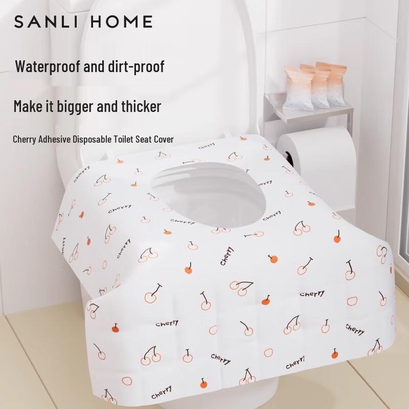 Sanli Disposable Toilet Seat Covers - 10 Pack
