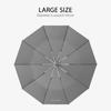 Big Umbrella for Men 10 Ribs Folding Automatic Umbrella Windproof Strong Outdoor Luxury Golf Umbrella Designer