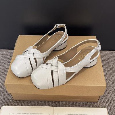 Mode Mary Jane Damenschuhe Frühling Herbst Outdoor-Bekleidung Dicke Sohle Rutschfest Klobiger Absatz Einzelne Schuhe Modisch Allround