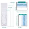Energy Saving Window Seal Flexible Cloth Sealing Cloth Air Lock Window Seal Polyester Texture for Bedroom Window