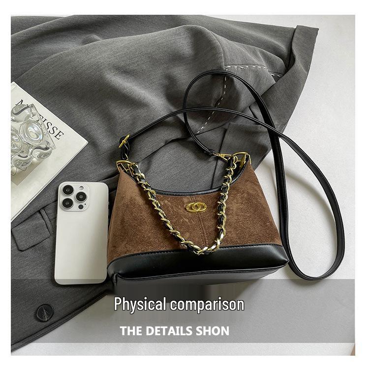 2025 Trendy Retro Řetízková Taška pod Paži - Vysoce Hodnotná Dámská Taška přes Rameno & Crossbody