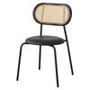 Modern Minimalist Solid Wood Backrest Dining Chairs Home Restaurants Office Rattan Woven Chairs
