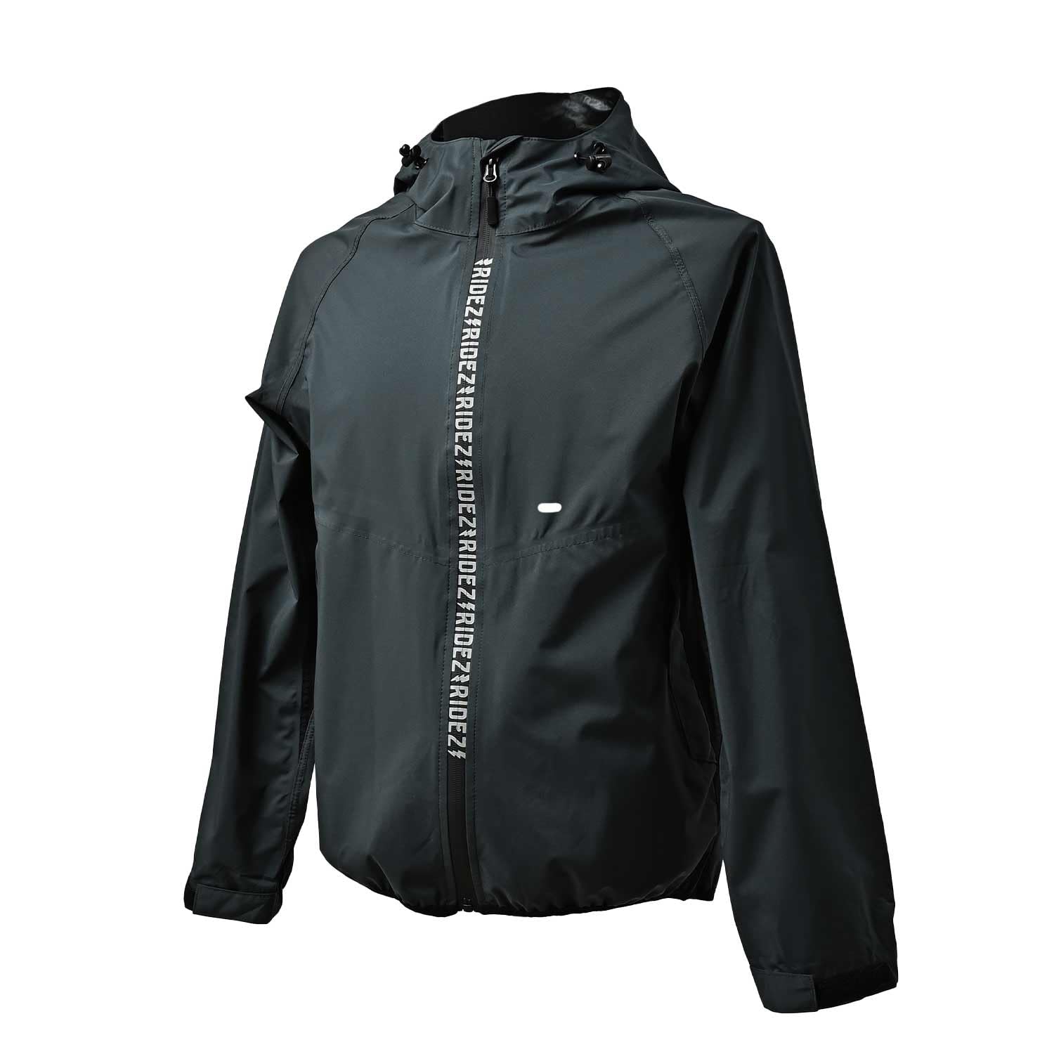 

Дождевик для мужчин и мотоциклетный дождевик мотоциклетный водонепроницаемость горный большой [RIDEZ] женщины, плащ, экипировка, использование, 20 000, альпинизм, чёрный