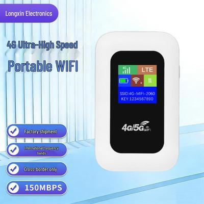4G Portable Wireless WiFi Pocket Router with SIM Card Slot