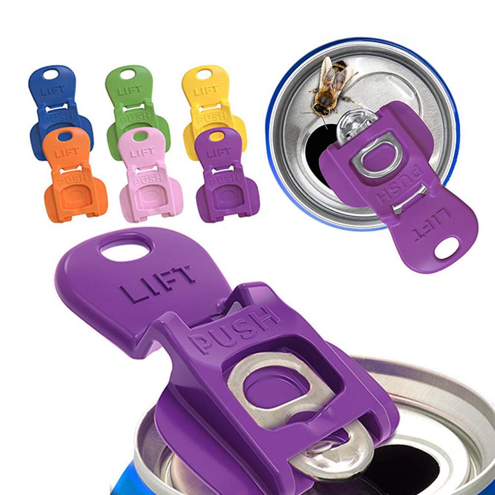 Colorful Drink Can Protector Cap Can Opener For Soda, Beverage Beer, Bugs From Accessories BBQ, C9A2