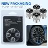 GLC GLB 4 Stück Styling Rad Reifenventil Luftventil Kappe Staubschutz für Mercedes Benz W206 C-Klasse C200L CLA GLA W203 W220 W213 W211