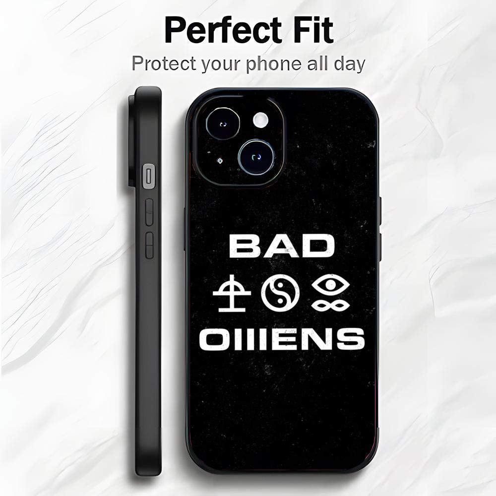 Heavy Metalcore Amerikanische Band B-Bad Omens Handyhülle Handyhülle Weiche Verpackung Leicht Für iPhone17 16 15 14 13ProMax