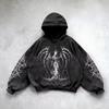 Unisex Oversized Hooded Sweatshirt With 3D Print Streetwear Long Sleeve Pullover Winter Casual Wear