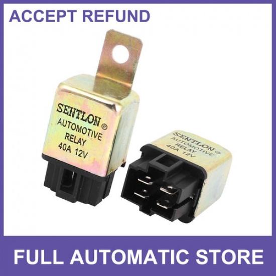 

2Pcs D1503074388 HKAR-1A12D 4 Pin 12V 14V DC 40A Car Fuse Relay Switch Power