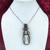 Rainbow Moonstone Pendant Copper Wire Wrapped Handmade Jewelry Gemstone Pendant