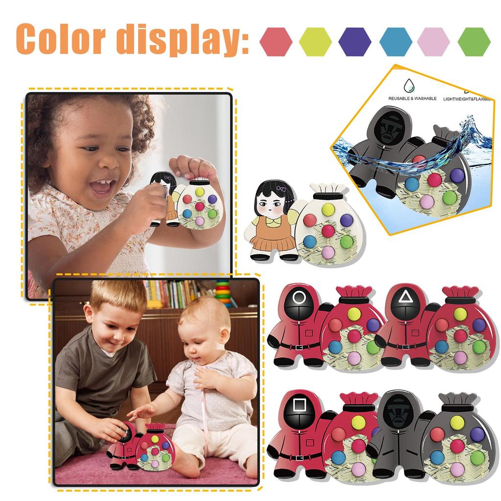 Push Toy,Bubble Sensory Toys For Anxiety And Stress Relief Toy, Toys