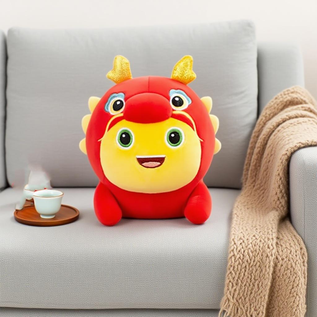 Milk Dragon Plush Doll Toy Dinosaur Cartoon Doll Doll Machine Gift Box  Mascot