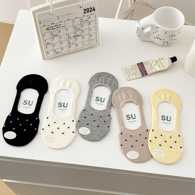 Invisible Socks for Women In Summer, Thin, Odorless and Non-fading, and Solid Color, Versatile, Mesh and Breathable Boat Socks for Women