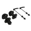 2PCS Bike Hub Set Aluminum Alloy 32 Holes 120 Click 8 To 12 Speed 4 Bearing Disc Brake Hub with