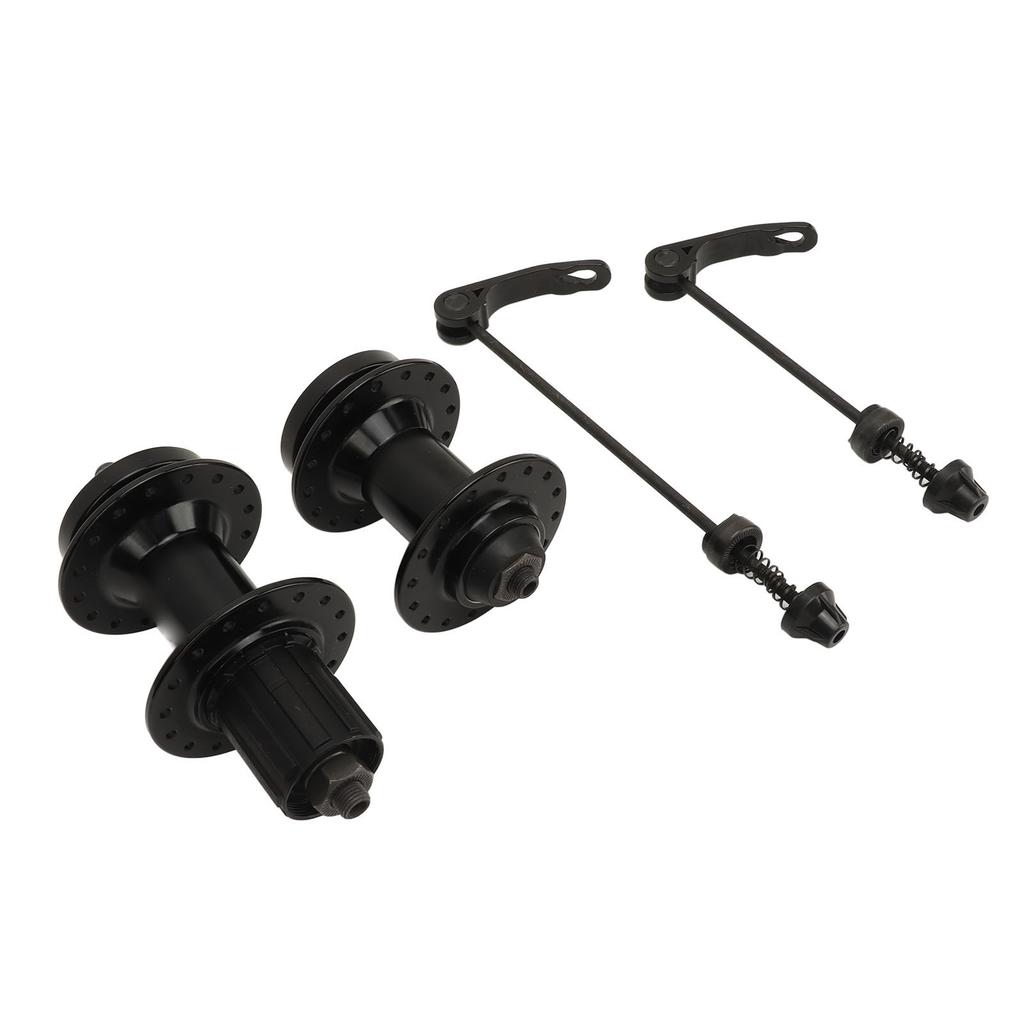 2PCS Bike Hub Set Aluminum Alloy 32 Holes 120 Click 8 To 12 Speed 4 Bearing Disc Brake Hub with