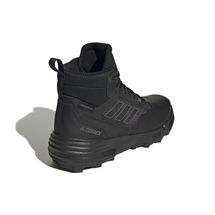 New Adidas Terrex Unity Leather Mid Rain.RDY Black Grey GZ3325