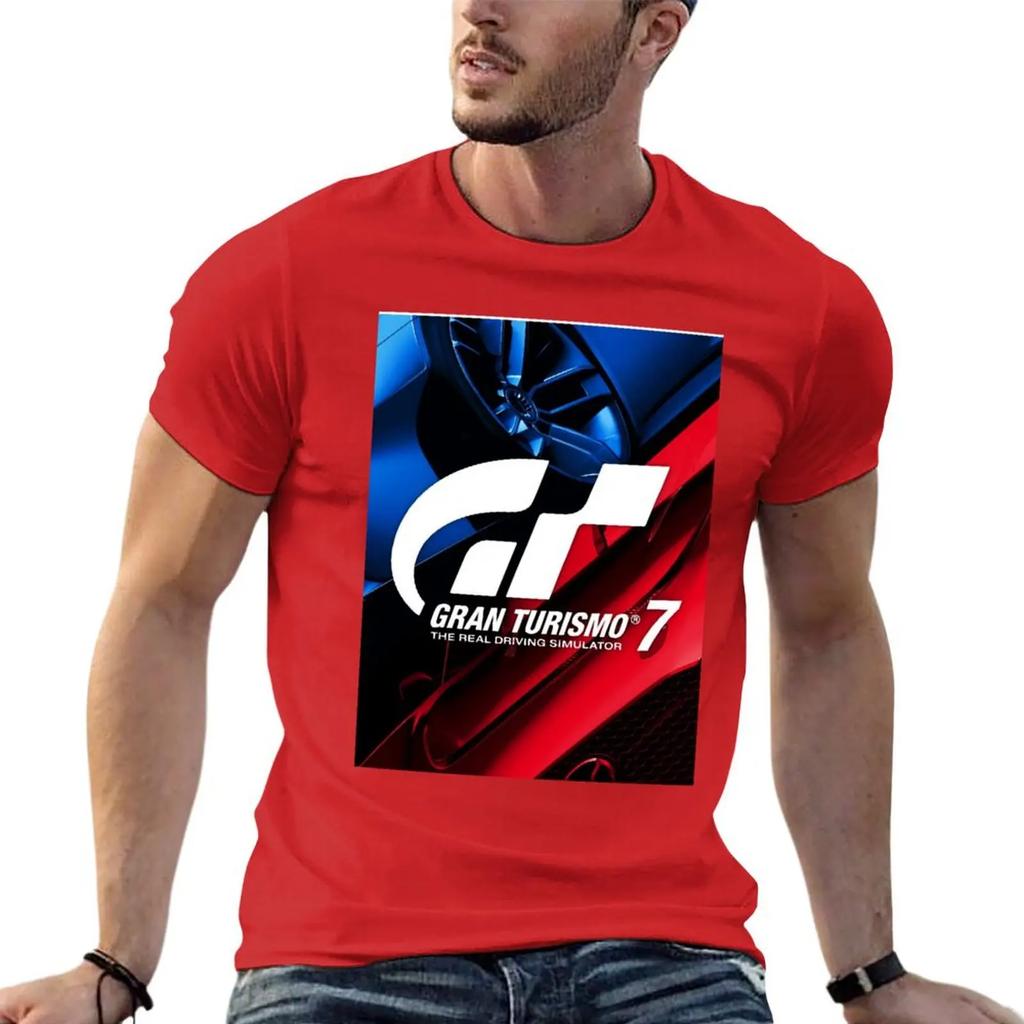 Gran Turismo 7 Grafik T-Shirt Vintage Oversize T-Shirt T-Shirts Unisex