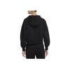 Jordan Flight Fleece Hoodie Pullover Women Tops Black CV7738-010
