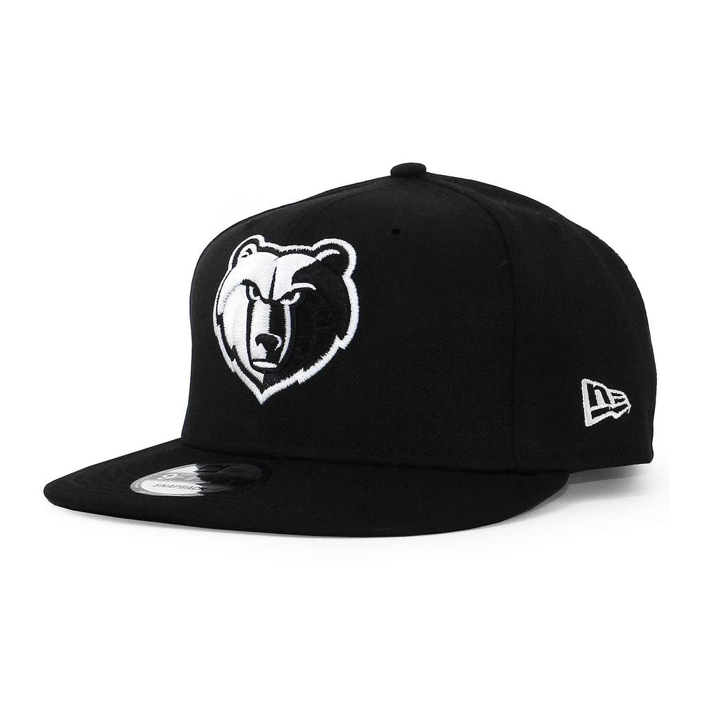 [New Era] Cap 9FIFTY Snapback Memphis Grizzlies NBA Team Basic Snapback Cap Memphis Grizzlies Black Hat 950 Yuki Kawamura Basketball [Used]