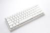 Ducky One 2 Mini Pro Pure White RGB LED PBT Mechanical Keyboard MX Gaming Official Japanese Distributor Warranty 60% Double-Shot (Cherry Brown)