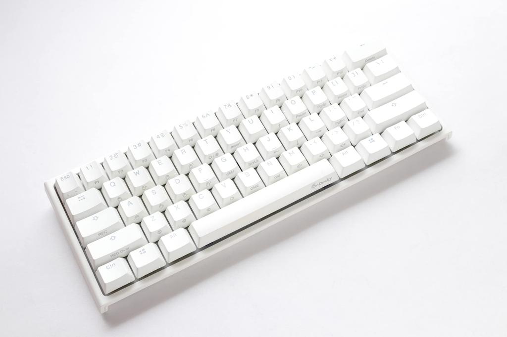 Ducky One 2 Mini Pro Pure White RGB LED PBT Mechanical Keyboard MX Gaming Official Japanese Distributor Warranty 60% Double-Shot (Cherry Brown)