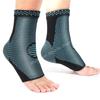Sport Ankle Brace Support Sleeve Compression Socks Stabilizer Wrap Heel Reinforcement for Plantar Fasciitis 1-2Pcs