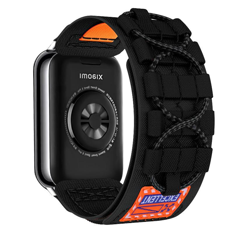 Nylon Loop Strap für Xiaomi Mi 8 Pro/Redmi Uhr 4 Ersatz Armband Geflochtene Sport Gürtel Männer Frauen Armband Quick Release