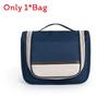 Travel Toiletry Bag With Wet And Dry Compartments For Men And Women