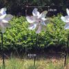 1-10Pcs Bird Repeller Windmill Reflective Sparkly Bird Deterrent Pinwheels Bird Scarer Animal Repeller Outdoor Garden Decoration