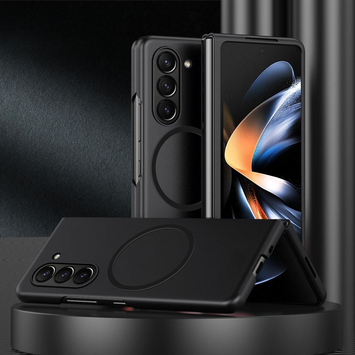 

Чехол для телефона Samsung FOLD7 Fold6 Складной Ультратонкий Матовый 5 Защитная крышка Полное покрытие линз 4 Премиальный Магнитный Samsung Galaxy Z Fold7