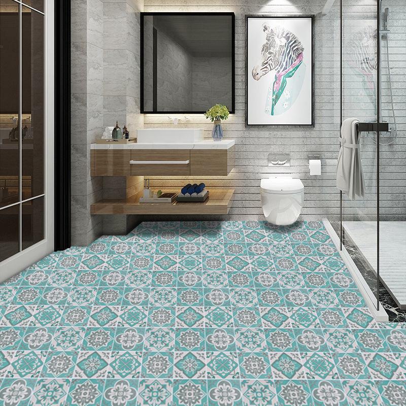 Buy Thicken Floor Stickers Selfadhesive Waterproof Bathroom Floor